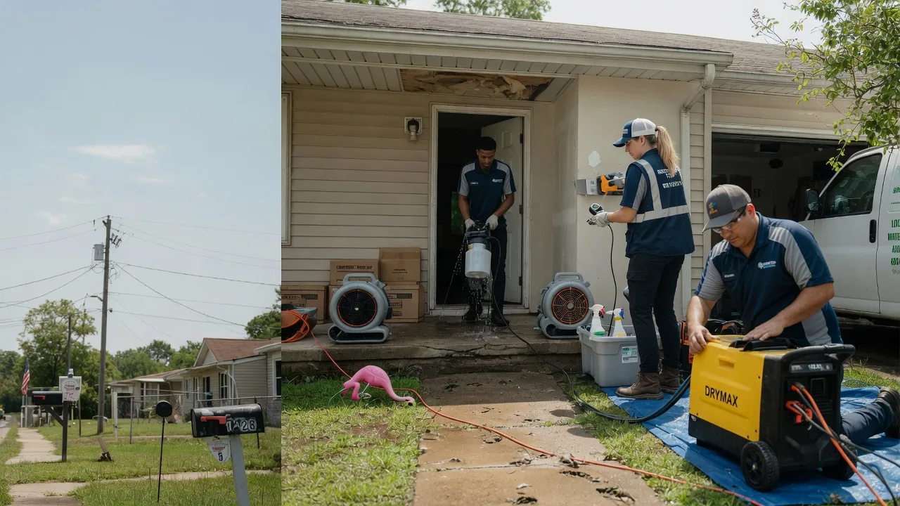 Storm Damage Water Removal in Sebastian, TX near me